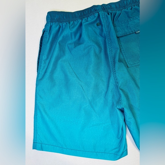 Calvin Klein CK Men’s Swimwear Beach Shorts/Trunks Blue Atlantic Us Size M - Picture 7 of 15